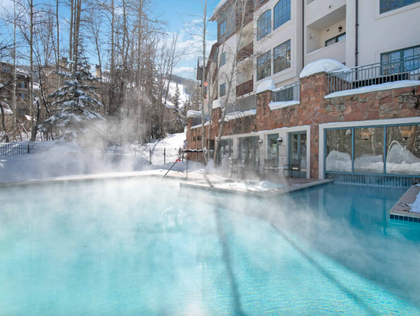 Ski in ski out first floor unit by Village